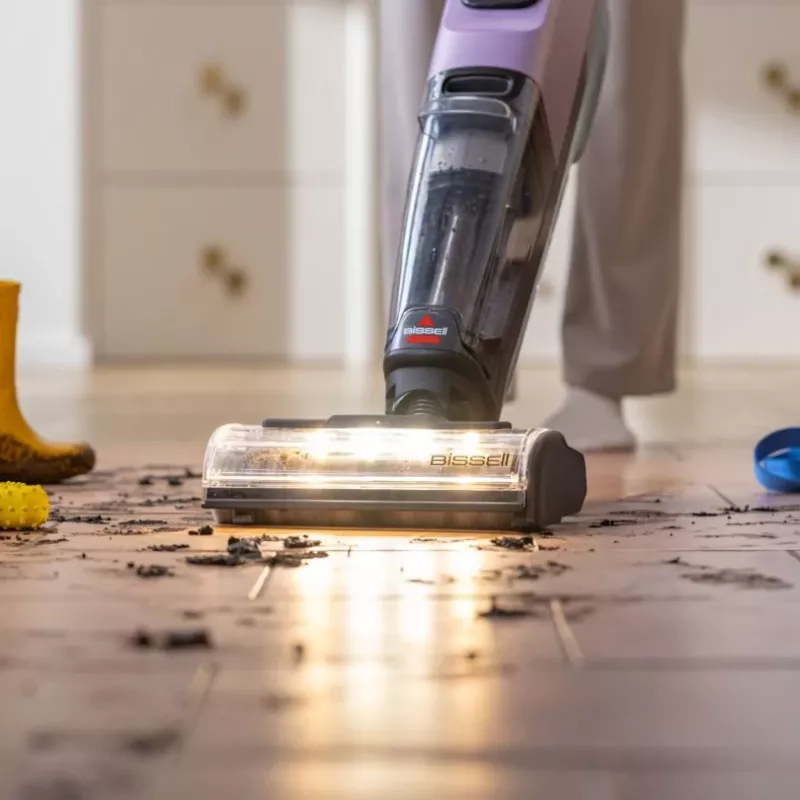 Bissell 4330N belaidis šluotinis dulkių siurblys, sausas ir šlapias valymas, be maišelio, 0,44 l, juodas