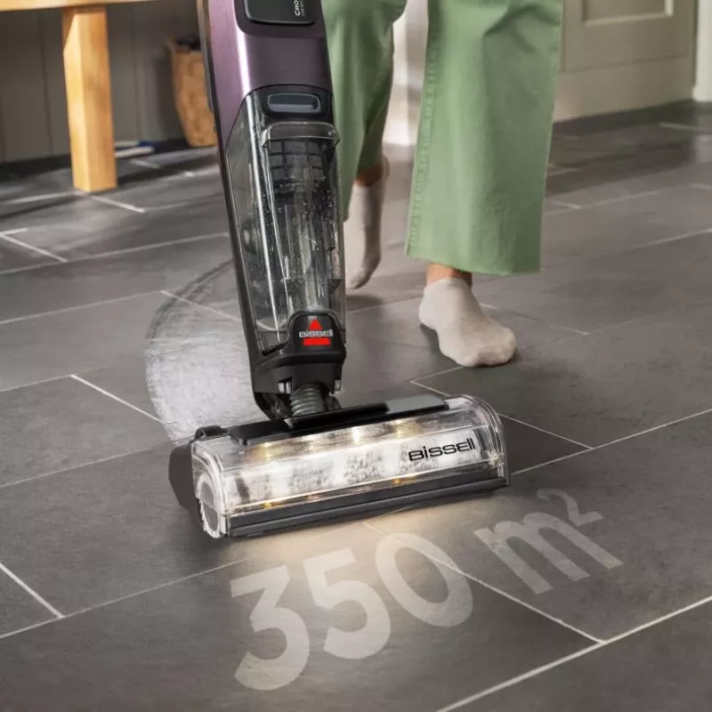 Bissell 4330N belaidis šluotinis dulkių siurblys, sausas ir šlapias valymas, be maišelio, 0,44 l, juodas
