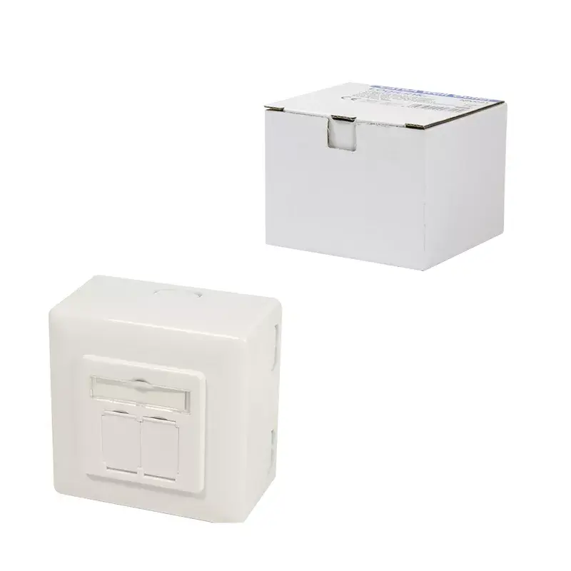 Kištukinis lizdas 2 x RJ-45 LogiLink NP0124