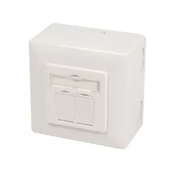 Kištukinis lizdas 2 x RJ-45 LogiLink NP0124