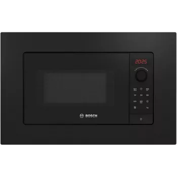 Įmontuojama mikrobangų krosnelė Bosch Serie 2 BFL623MB4 20 L 800 W LED ekranas Juoda Sukamoji rankenėlė