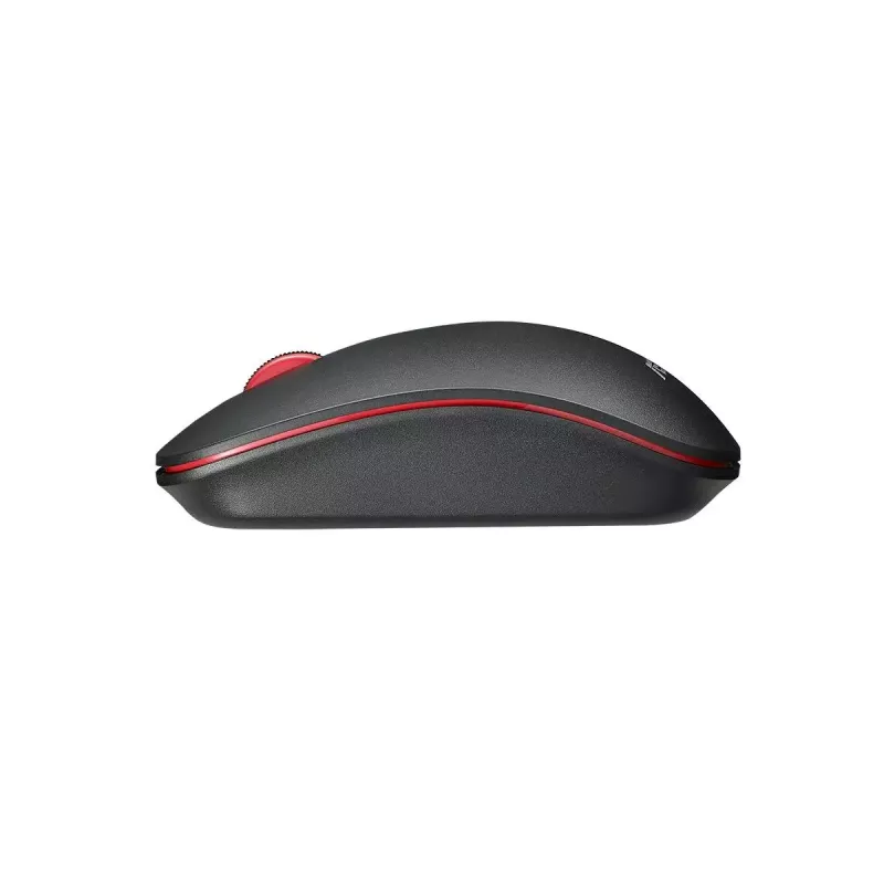 ASUS WT300 RF /BK-RD pelė biurui, abipusė, belaidė RF, optinė, 1600 DPI