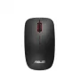 ASUS WT300 RF /BK-RD pelė biurui, abipusė, belaidė RF, optinė, 1600 DPI