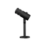 Laidinis PC mikrofonas GENESIS Radium 350D – USB Type-A/Type-C, -48 dB jautrumas, 16–14000 Hz, 2,5 m laidas, juodas