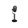 Laidinis PC mikrofonas GENESIS Radium 350D – USB Type-A/Type-C, -48 dB jautrumas, 16–14000 Hz, 2,5 m laidas, juodas