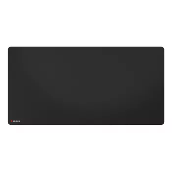 GENESIS Carbon 500 Hyper Logo – juodas audinio ir gumos žaidimų kilimėlis