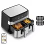 Oro gruzdintuvė Tefal Dual Easy Fry & Grill EY905D dviguba 8,3 L 2700 W nerūdijantis plienas