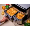 Oro gruzdintuvė Tefal Dual Easy Fry & Grill EY905D dviguba 8,3 L 2700 W nerūdijantis plienas