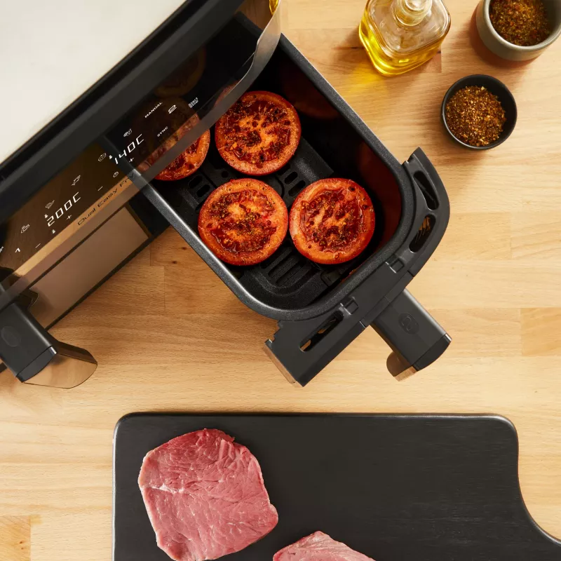 Oro gruzdintuvė Tefal Dual Easy Fry & Grill EY905D dviguba 8,3 L 2700 W nerūdijantis plienas