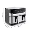 Oro gruzdintuvė Tefal Dual Easy Fry & Grill EY905D dviguba 8,3 L 2700 W nerūdijantis plienas