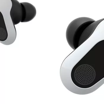 Sony INZONE Buds belaidės ausinės žaidimams, juodos/baltos