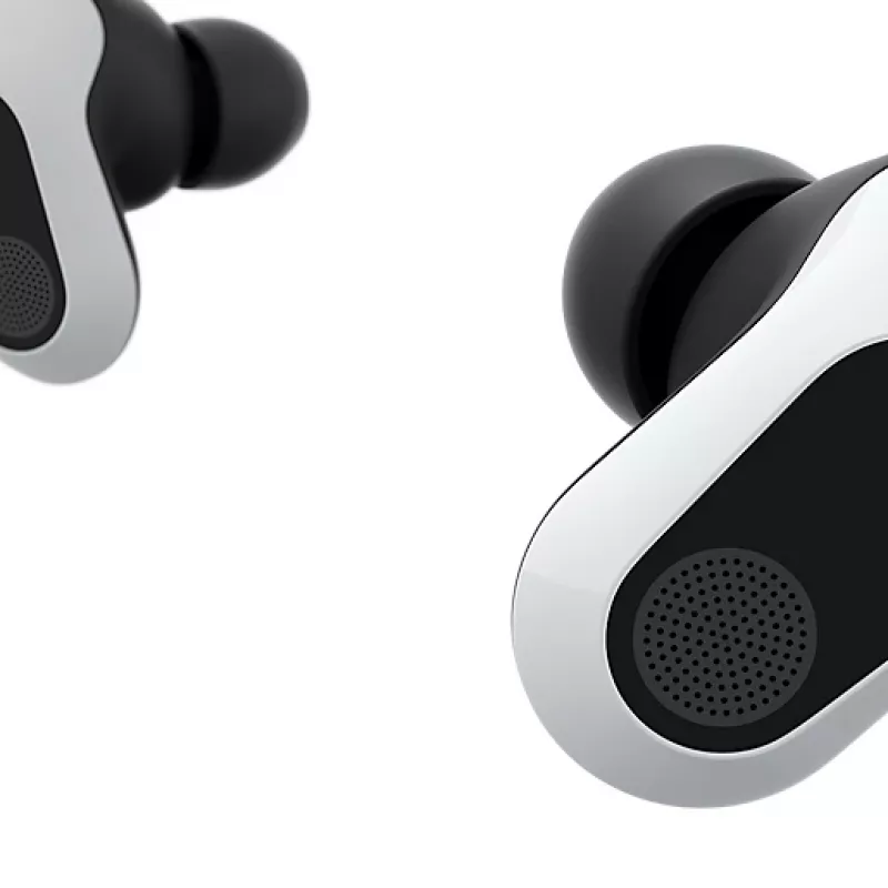 Sony INZONE Buds belaidės ausinės žaidimams, juodos/baltos