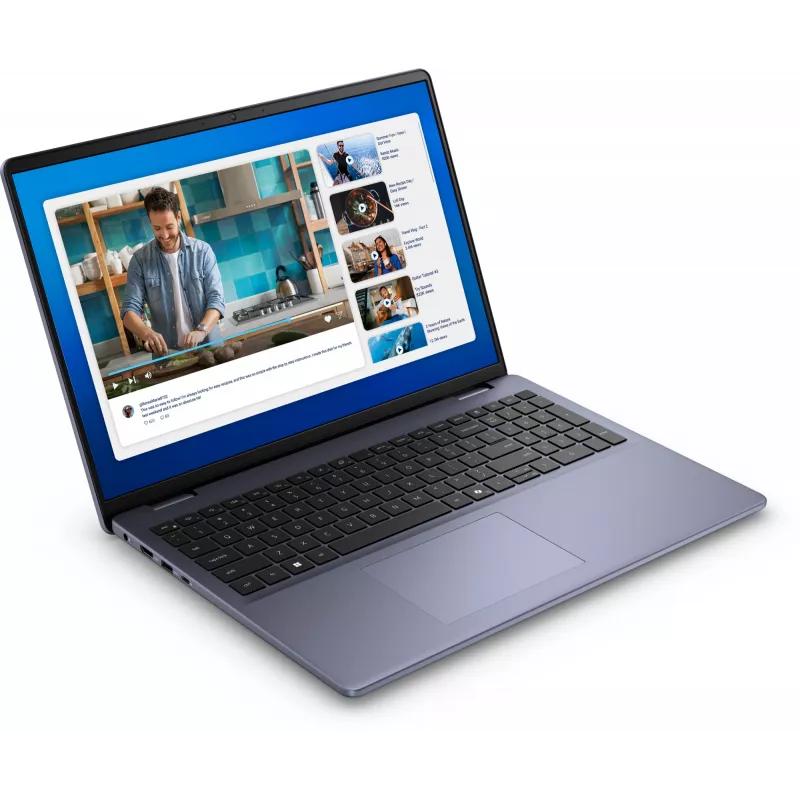 DELL DC16251 nešiojamas kompiuteris Intel Core 7 150U 40,6 cm (16 inch) Full HD+ 16 GB DDR5-SDRAM 1 TB SSD NVIDIA GeForce MX570A Wi-Fi 6E Ubuntu Linux UK International Blue
