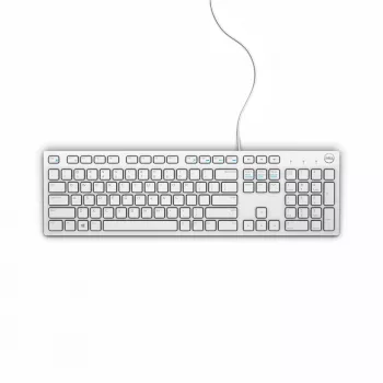 DELL laidinė klaviatūra KB216 – US International (QWERTY) – balta