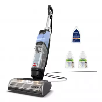 Bissell CrossWave EdgeFind Select vertikalus siurblys šlapiam ir sausam valymui, be maišelio, 340 W, juoda, mėlyna