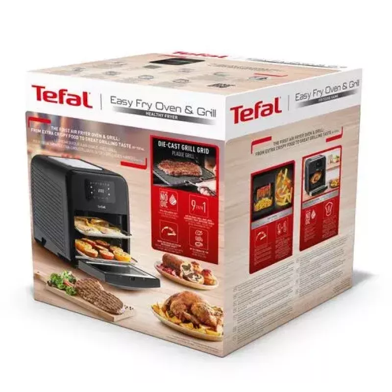 Tefal Easy Fry FW5018 Karšto oro gruzdintuvė, 11 L, 2000 W, juoda
