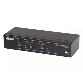 ATEN VM0202HB 2x2 HDMI Matricos Perjungiklis su Audio Išskyrimu, 4K
