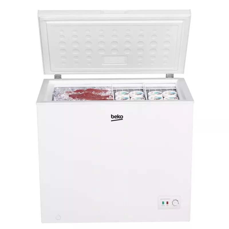 Šaldiklis BEKO CF200EWN — 198 L, energijos klasė E, 40 dB, baltas