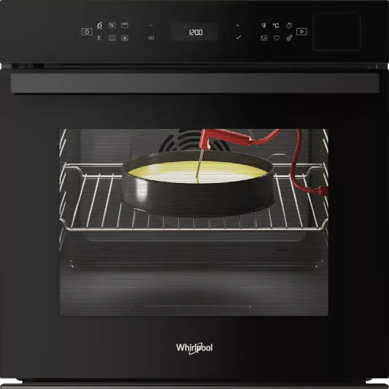 Įmontuojama orkaitė Whirlpool WOI6A8FPT1SBA 73 L elektrinė juoda liečiamas valdymas