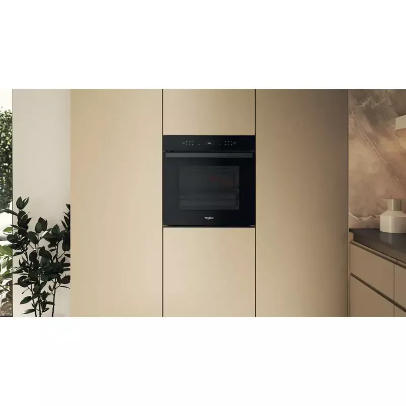 Įmontuojama orkaitė Whirlpool WOI6A8FPT1SBA 73 L elektrinė juoda liečiamas valdymas