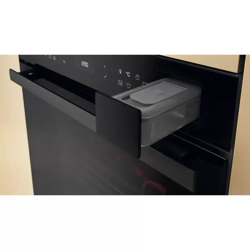 Įmontuojama orkaitė Whirlpool WOI6A8FPT1SBA 73 L elektrinė juoda liečiamas valdymas