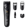 Barzdaskutė BRAUN BT5520 – 0,5–20 mm, 40 ilgio nustatymų, įkraunama, 120 min baterija, juoda
