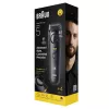 Barzdaskutė BRAUN BT5520 – 0,5–20 mm, 40 ilgio nustatymų, įkraunama, 120 min baterija, juoda