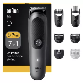 Braun 80789911 plaukų kirpimo mašinėlė Dark Grey 21 Ličio jonų (Li-Ion)