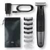 Braun Series X XT5200 folijos skustuvas su trimeriu, juodas, metalinis