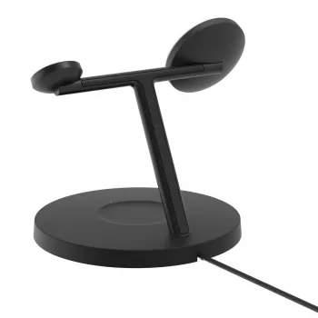 BELKIN Wireless Charging Stand - Boost Charge Pro - 3-in-1 Su Qi2 15W - Juoda
