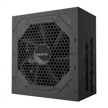 GIGABYTE UD1000GM PG5 V2 maitinimo blokas – PCIe Gen 5.1, 80 PLUS Gold, pilnai modulinis, 120 mm ventiliatorius, ATX 3.1, EU kištukas
