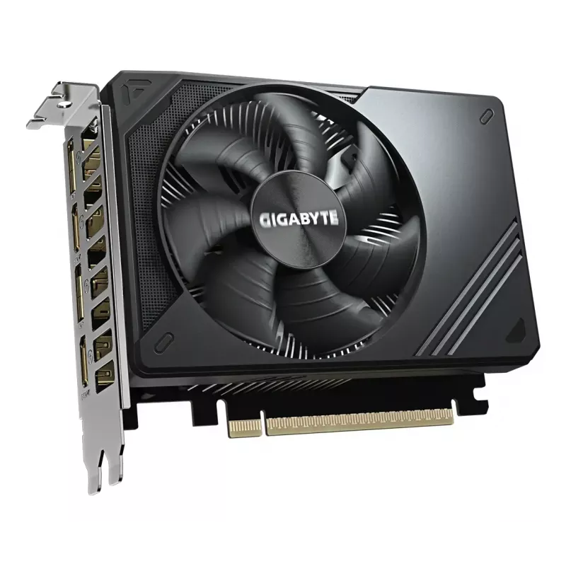 GIGABYTE GeForce RTX 5050 D6 8G vaizdo plokštė – 8 GB GDDR6, 128 bitų, PCI-E 5.0, 2572 MHz, 2x DP, 2x HDMI, NVIDIA DLSS 4, GV-N5050D6-8GD