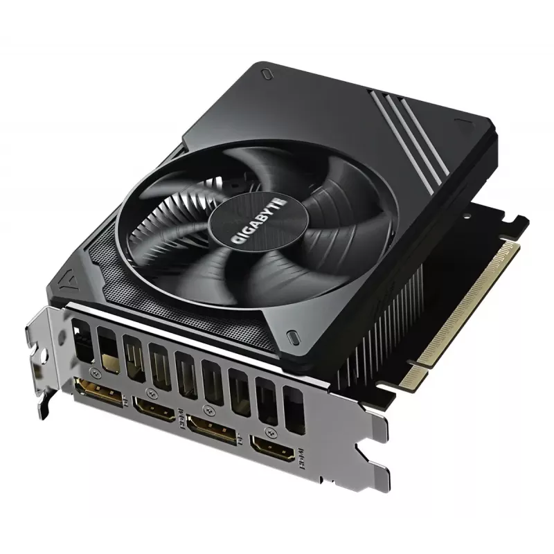 GIGABYTE GeForce RTX 5050 D6 8G vaizdo plokštė – 8 GB GDDR6, 128 bitų, PCI-E 5.0, 2572 MHz, 2x DP, 2x HDMI, NVIDIA DLSS 4, GV-N5050D6-8GD