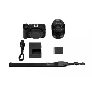 Veidrodinė kamera MILC Canon EOS R50V 24,2 MP CMOS 4K Ultra HD juoda