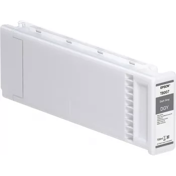 Epson T800700 UltraChrome PRO 700 ml tamsiai pilkas pigmentinis rašalas