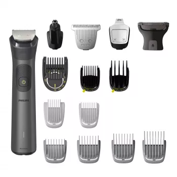 Viso kūno kirpimo mašinėlė Philips Series 7000 MG7940/15 — 22 ilgio nustatymai, 0,5 mm–16 mm, įkraunama
