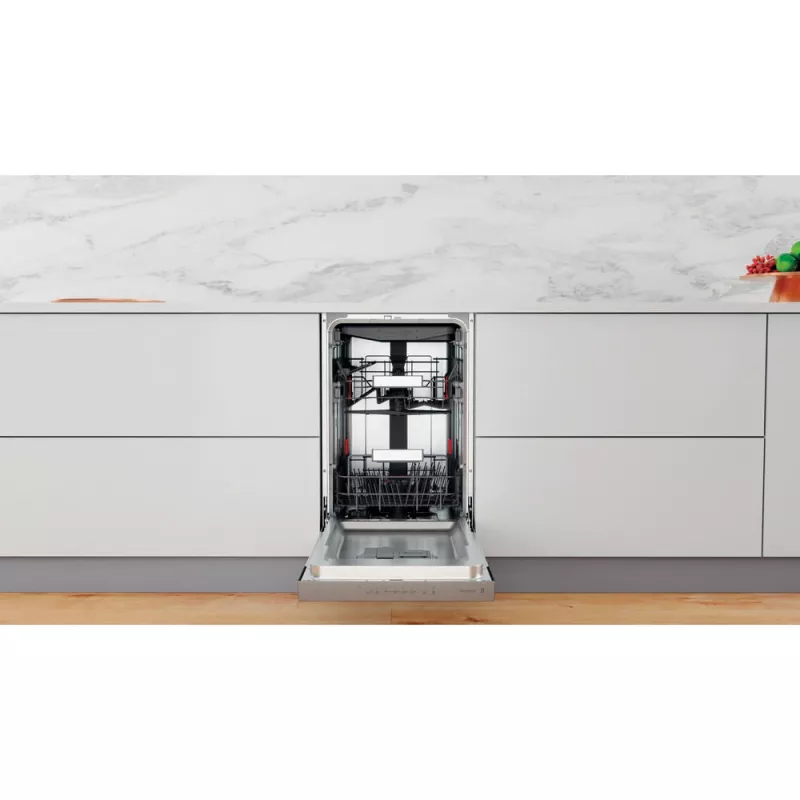 Indaplovė Whirlpool WSBO 3O34 PF X pusiau įmontuojama 45 cm 10 komplektų