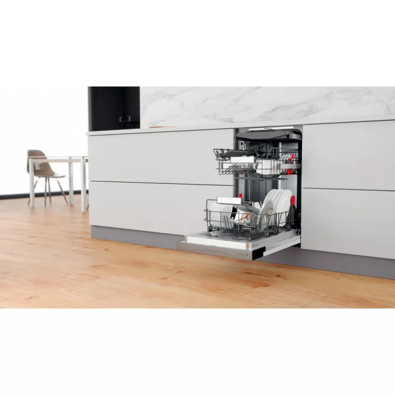 Indaplovė Whirlpool WSBO 3O34 PF X pusiau įmontuojama 45 cm 10 komplektų