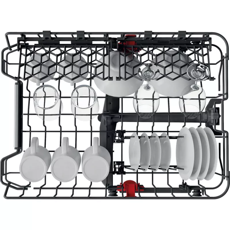 Indaplovė Whirlpool WSBO 3O34 PF X pusiau įmontuojama 45 cm 10 komplektų