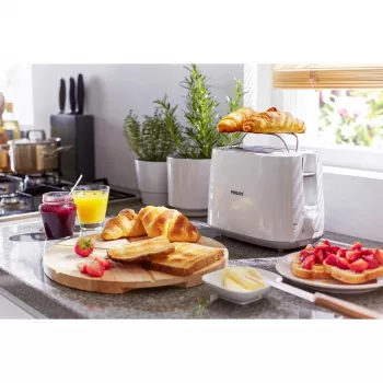 Philips Daily Collection HD2582/00 skrudintuvas 8 pakepimo lygiai 2 angos 900 W Baltas