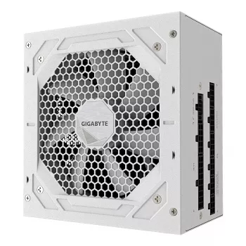 Maitinimo blokas GIGABYTE UD1000GM PG5 V2 1000W ATX 3.1 visiškai modulinis 80 PLUS Gold baltas