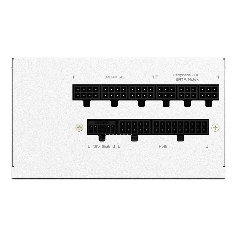 Maitinimo blokas GIGABYTE UD1000GM PG5 V2 1000W ATX 3.1 visiškai modulinis 80 PLUS Gold baltas