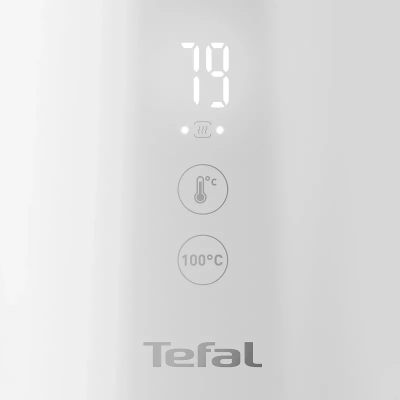 Elektrinis virdulys Tefal KO6931, 1,5 L, 1800 W, baltas, 5 temperatūros nustatymai, palaikymas šiltai 30 min