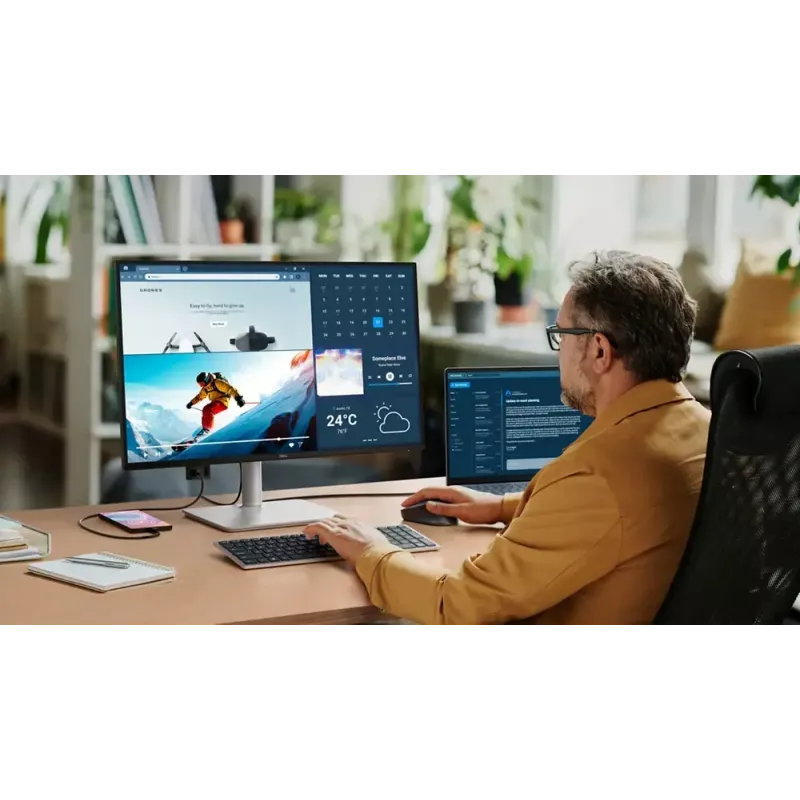 DELL Plus S2725DC kompiuterio monitorius 68.6 cm (27 col.) 2560 x 1440 pikseliai Quad HD LCD Baltas