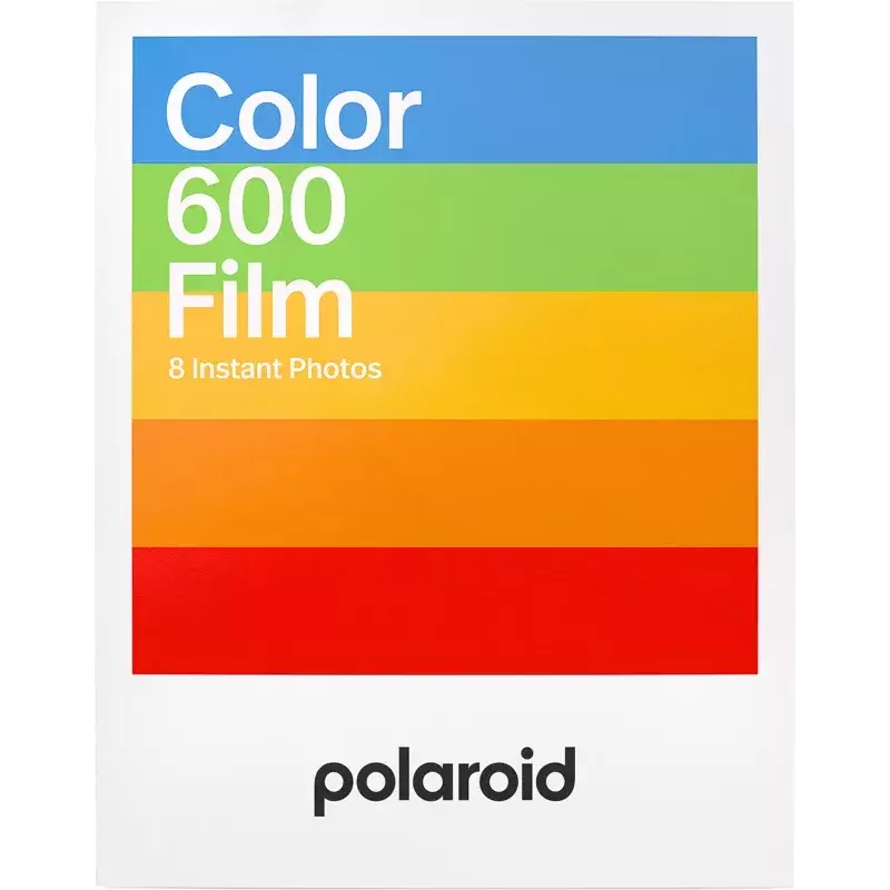 Polaroid 600 spalvota juosta 8 vnt. Nyderlandai 100mm x 20mm x 125mm