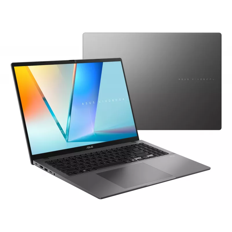 Nešiojamas kompiuteris ASUS Vivobook S16 M3607HA-RP030W AMD Ryzen™ 5 220 40,6 cm (16 colių) WUXGA 16 GB DDR5-SDRAM 1 TB SSD Wi-Fi 6 (802.11ax) Windows 11 Home Pilka