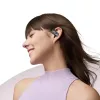 SHOKZ OpenFit Air belaidės ausinės su ausų kabliuku, skirtos skambučiams, muzikai, sportui, kasdieniam naudojimui, juodos