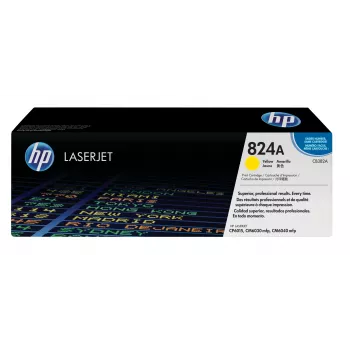 HP 824A geltonas originalus LaserJet kasečių kasetė, 21000 puslapių, 1 vnt.