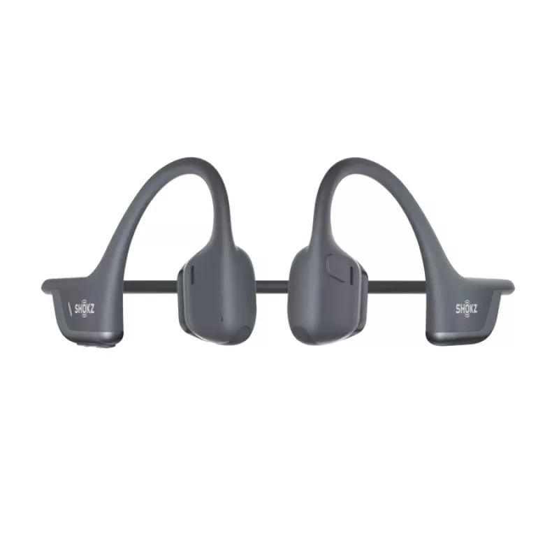 Ausinės Shokz OpenRun Pro 2 belaidės sportinės ausinės su kaulų laidumu, IP55, 12 h grojimo, Bluetooth 5.3, 150 mAh, juodos