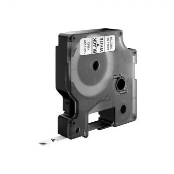 DYMO D1 etiketės juosta | Baltas poliesteris su juodu tekstu | 6 mm x 7 m | Lipnios etiketės LabelManager žymekliams